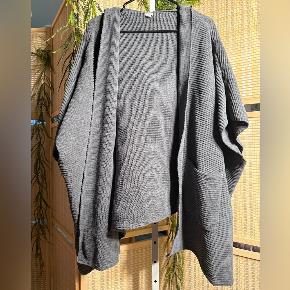 Aerie Charcoal Women's Poncho
